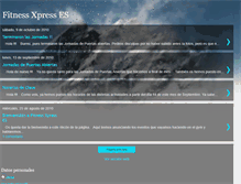 Tablet Screenshot of fitnessxpresses.blogspot.com
