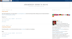 Desktop Screenshot of amardeepsidhu.blogspot.com