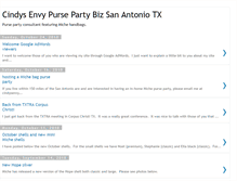 Tablet Screenshot of cindysenvy.blogspot.com
