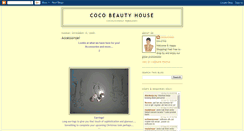 Desktop Screenshot of cocobeautyhouse.blogspot.com