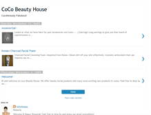 Tablet Screenshot of cocobeautyhouse.blogspot.com