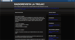 Desktop Screenshot of latrojaweb.blogspot.com