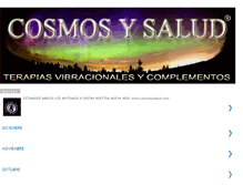 Tablet Screenshot of cosmosysalud.blogspot.com