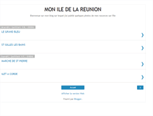 Tablet Screenshot of mon-ile-de-la-reunion.blogspot.com