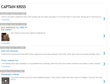 Tablet Screenshot of captainkriss.blogspot.com