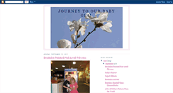 Desktop Screenshot of journey-to-our-baby-girl.blogspot.com