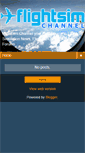 Mobile Screenshot of flightsimchannel.blogspot.com
