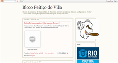 Desktop Screenshot of feiticodovilla.blogspot.com