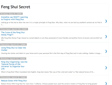 Tablet Screenshot of feng-shui-secret.blogspot.com