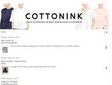 Tablet Screenshot of cottonink.blogspot.com