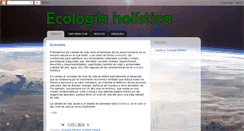 Desktop Screenshot of ecoholista.blogspot.com