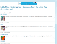 Tablet Screenshot of littlemisskindergarten.blogspot.com