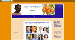 Desktop Screenshot of lagoanovaverdade.blogspot.com