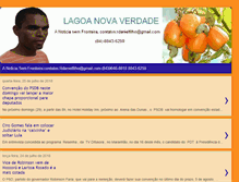 Tablet Screenshot of lagoanovaverdade.blogspot.com