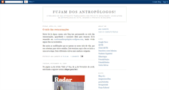 Desktop Screenshot of fujamdosantropologos.blogspot.com