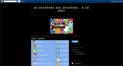 Desktop Screenshot of osdesenhosdosdesenhos.blogspot.com