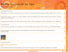 Tablet Screenshot of libresdelsurtigre.blogspot.com