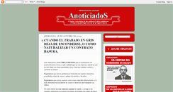 Desktop Screenshot of anoticiados.blogspot.com