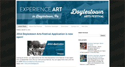 Desktop Screenshot of doylestownartsfestival.blogspot.com