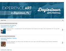 Tablet Screenshot of doylestownartsfestival.blogspot.com