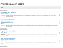 Tablet Screenshot of projection-alarmclocks.blogspot.com