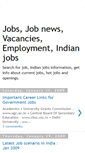Mobile Screenshot of jobnewsindia.blogspot.com