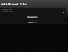 Tablet Screenshot of cleanskinfullmovie.blogspot.com