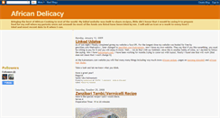 Desktop Screenshot of africandelicacy.blogspot.com