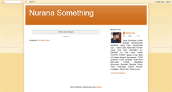 Desktop Screenshot of nurana-something.blogspot.com