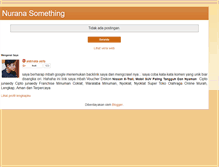 Tablet Screenshot of nurana-something.blogspot.com