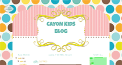 Desktop Screenshot of cayonkids.blogspot.com