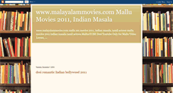 Desktop Screenshot of mallu2011.blogspot.com