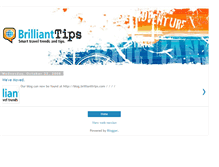 Tablet Screenshot of brillianttrips.blogspot.com
