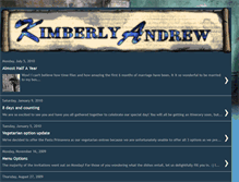 Tablet Screenshot of kimberlyandrew.blogspot.com