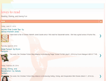 Tablet Screenshot of loves-toread.blogspot.com