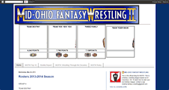 Desktop Screenshot of midohio-fantasy-wrestling.blogspot.com