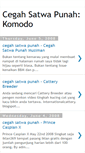 Mobile Screenshot of cegahkomodopunah.blogspot.com