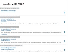 Tablet Screenshot of llamadasvoip2.blogspot.com