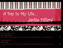 Tablet Screenshot of jackiedillard06.blogspot.com