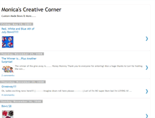 Tablet Screenshot of monicascreativecorner.blogspot.com