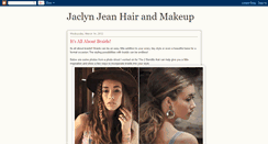 Desktop Screenshot of jaclynjeanhairstylist.blogspot.com