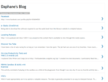 Tablet Screenshot of daphanesblog.blogspot.com