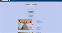 Desktop Screenshot of botezdavid-eventure.blogspot.com