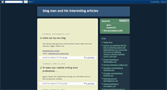 Desktop Screenshot of blogman1235.blogspot.com
