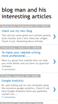 Mobile Screenshot of blogman1235.blogspot.com