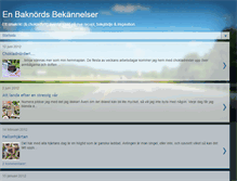 Tablet Screenshot of enbaknordsbekannelser.blogspot.com