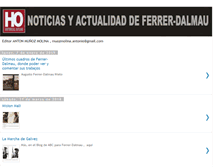 Tablet Screenshot of ferrerdalmaunoticias.blogspot.com
