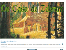 Tablet Screenshot of lacasadezeloran.blogspot.com