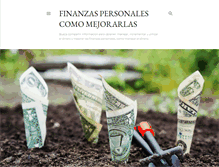 Tablet Screenshot of finanzaspersonalesexitosas.blogspot.com