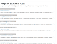 Tablet Screenshot of juegosdeestacionarautos.blogspot.com